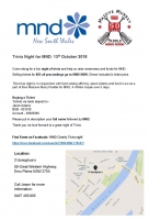 Trivia Night for MND