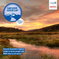 MND NSW Never Give Up Three Peaks Challenge 2023